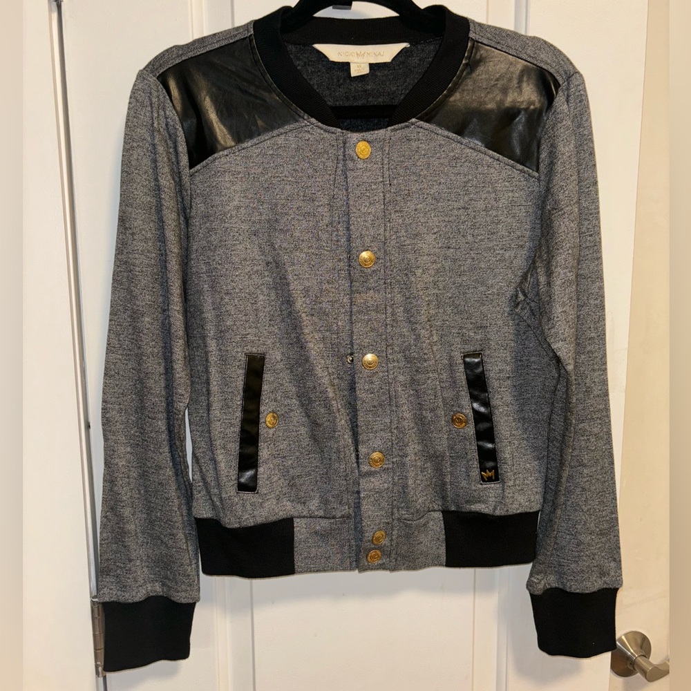 Nicki Minaj Gray Jacket- Size M